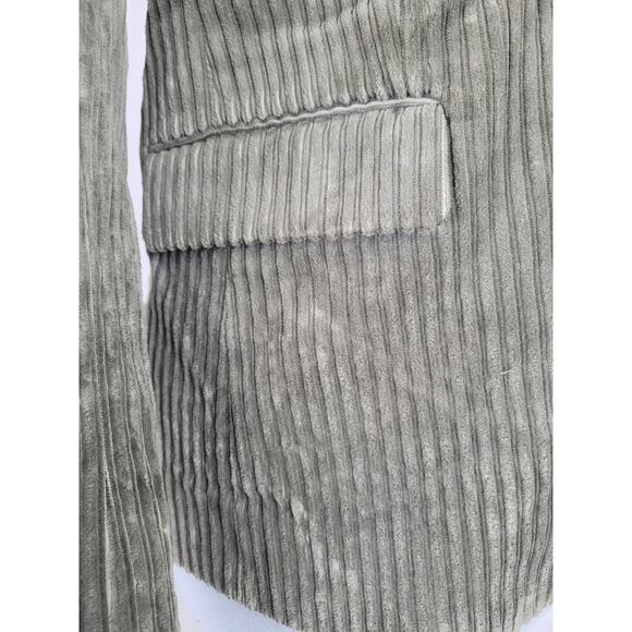 J.Crew Green Corduroy Blazer Jacket Sz 6 - Picture 5 of 10